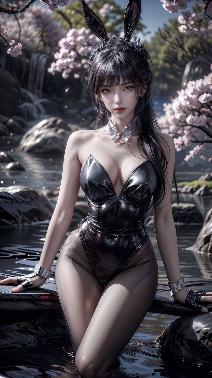 她的每一次转身都精细化成壁纸上的每一个像素