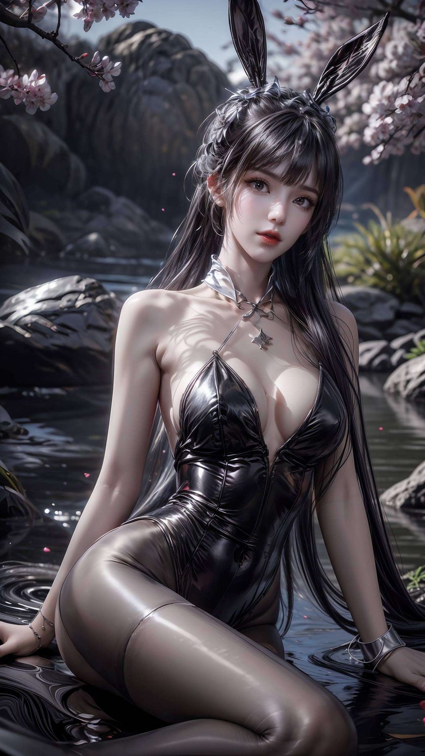 犹如玄幻世界中的精灵在这绚烂的动漫世界中
