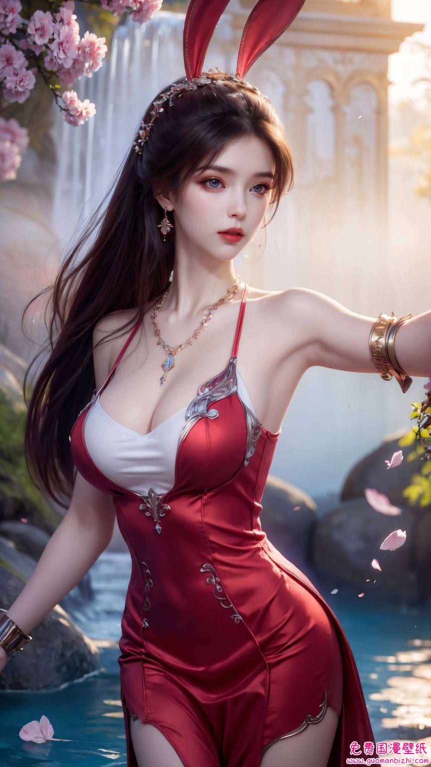 如同玄幻故事里的仙子穿越次元