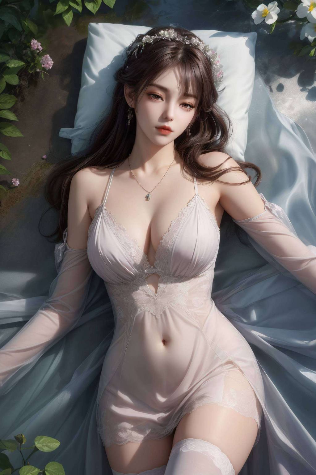 在晨曦微光的照耀下星斗大森林中的每一片叶子都似乎在为她的舞步喝彩