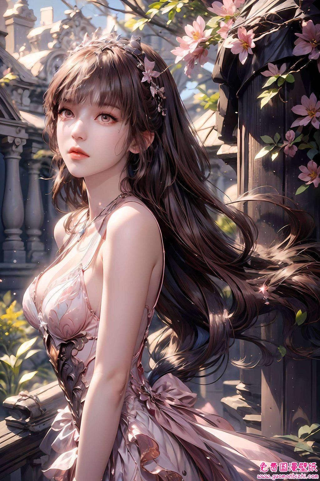 是无数粉丝心中的女神美好得如同壁纸上的细腻笔触
