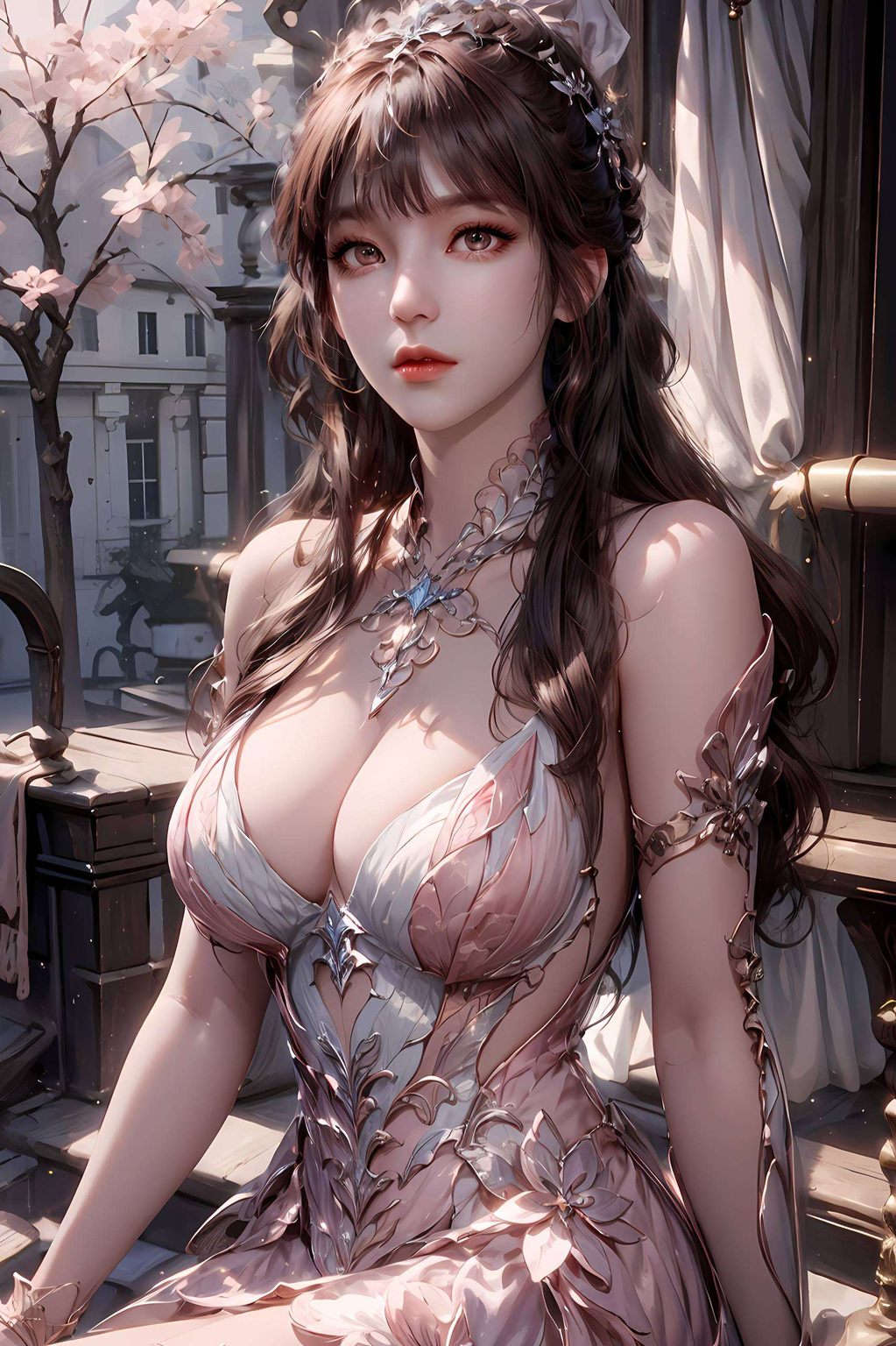 她们一舞一动皆展示着国漫美女的韵味