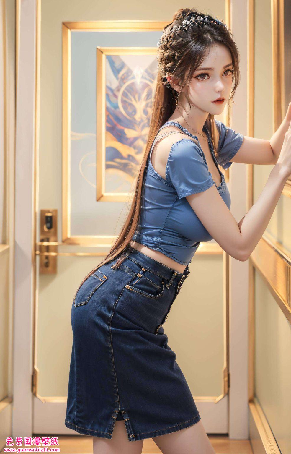 如同斗罗大陆上的仙子或婉约如画