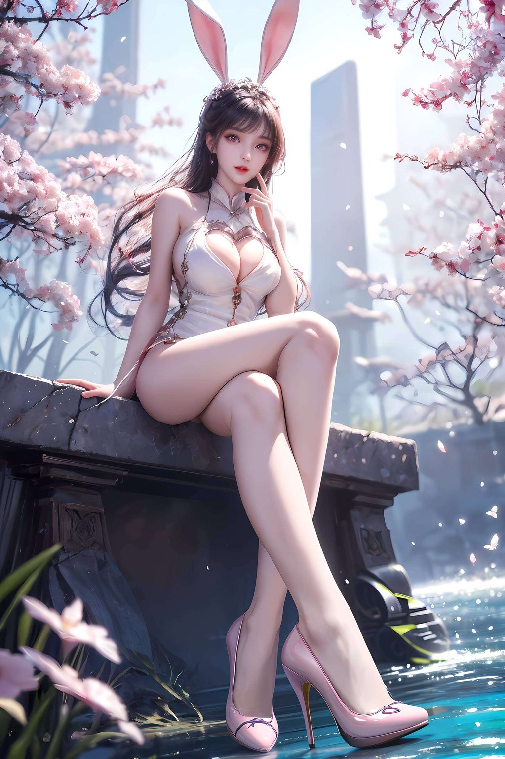 如同夏日绽放的莲花仿佛能舞动人心