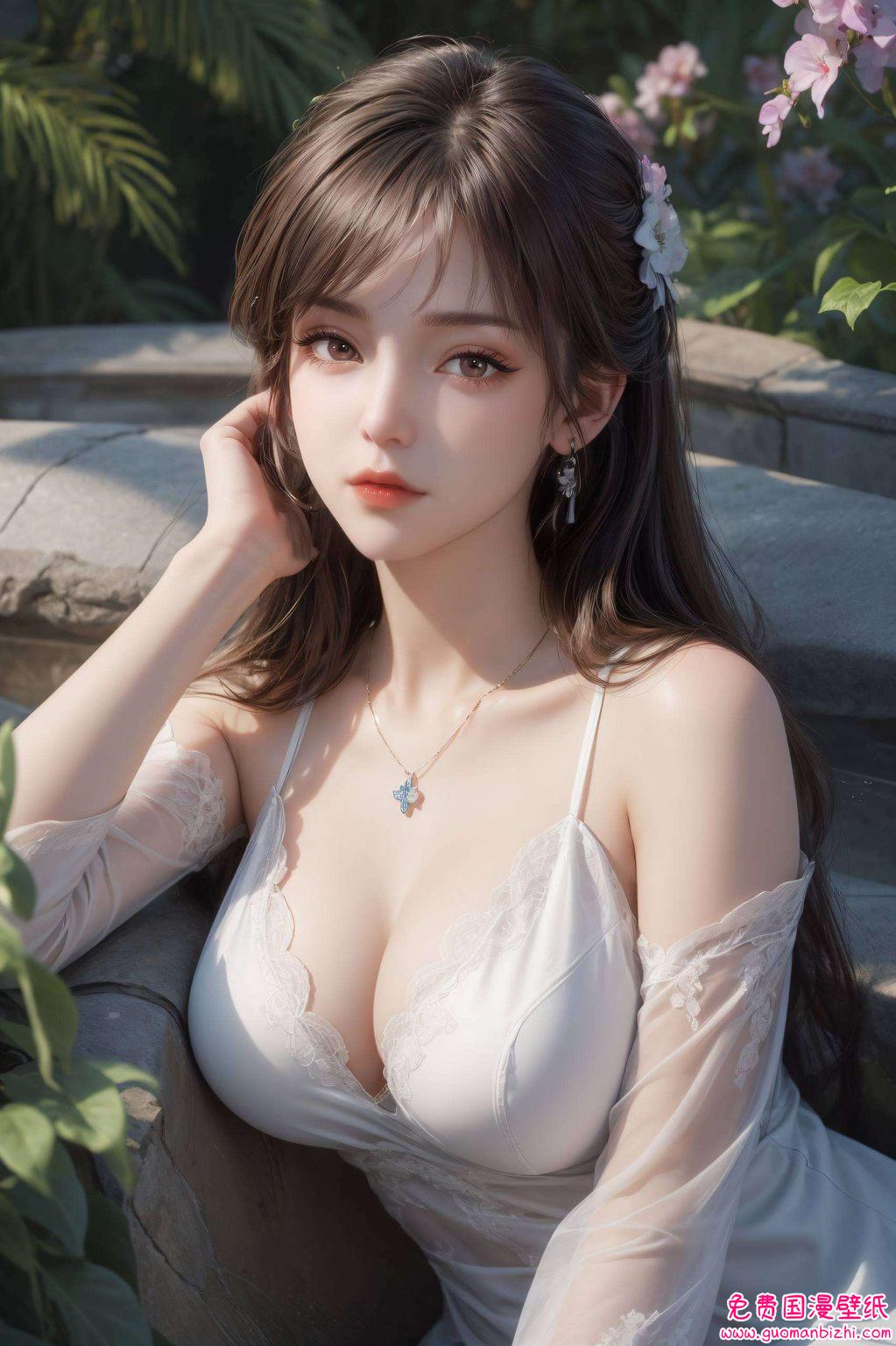 她是国漫中的女神仿佛诉说着千年的故事