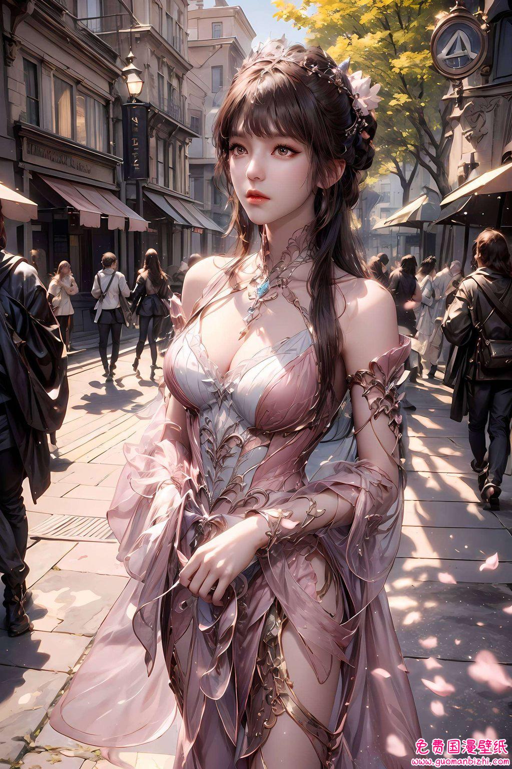 有幸遇见这样的国漫美女看着小舞亲妈的图片壁纸