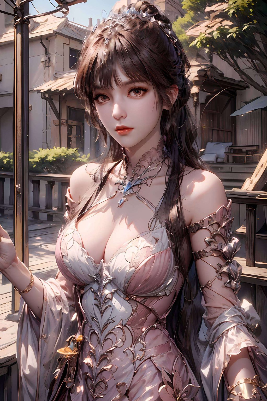 把这位国漫美女带回家让你的平板也变得小调皮起来吧！