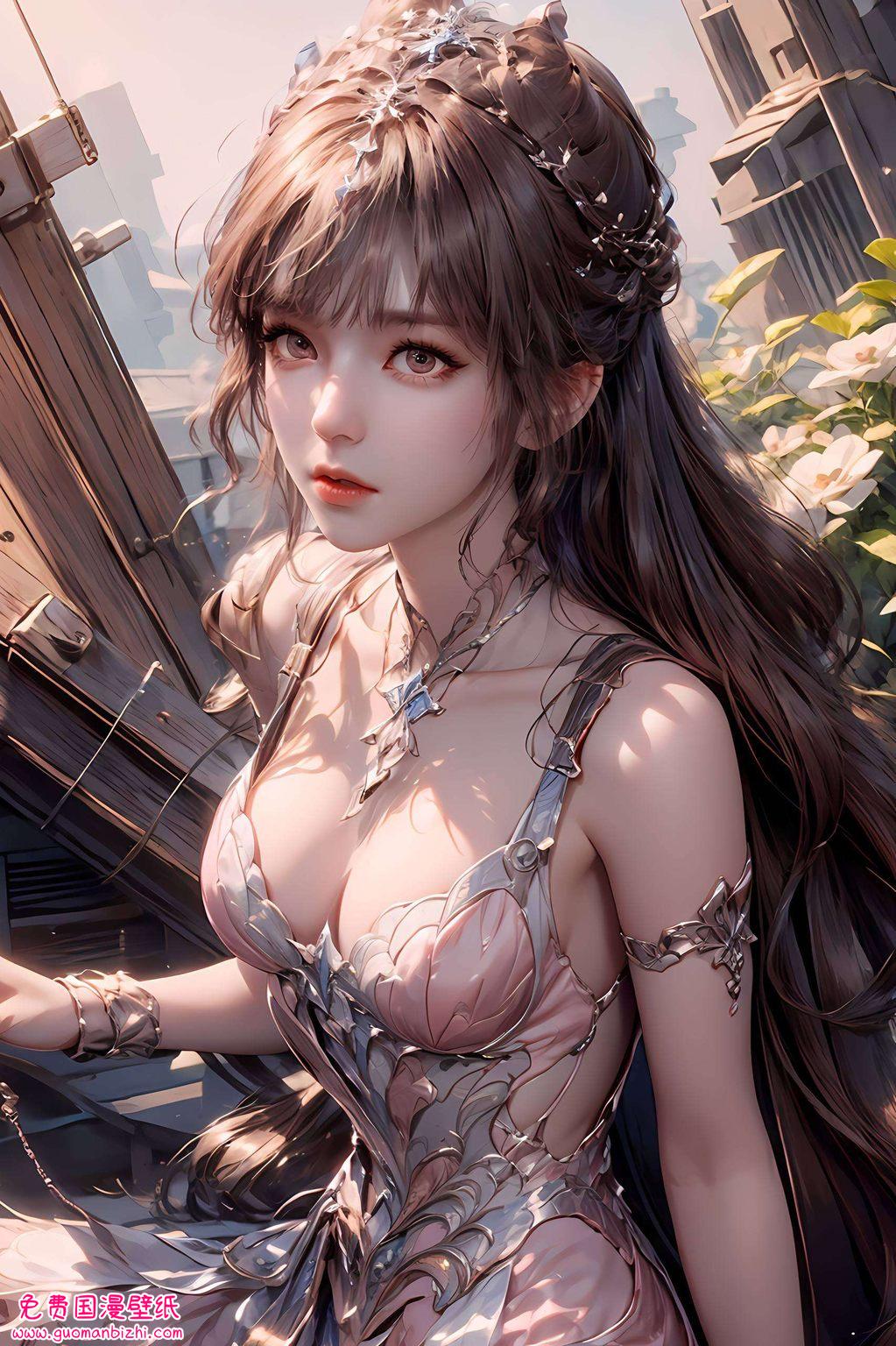 婚纱映衬下更显娇美动漫女神之灵动