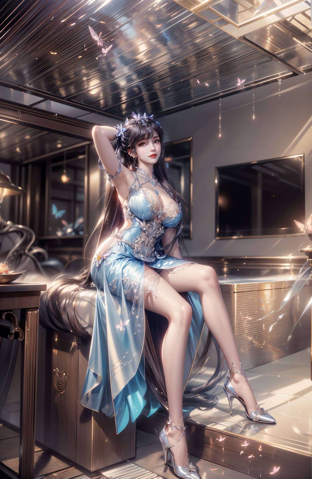 简直美得不可方物心生欢喜