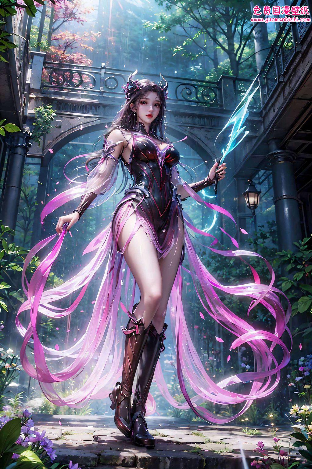 以其独特的魅力和迷人的眼神朱竹清动漫壁纸动态