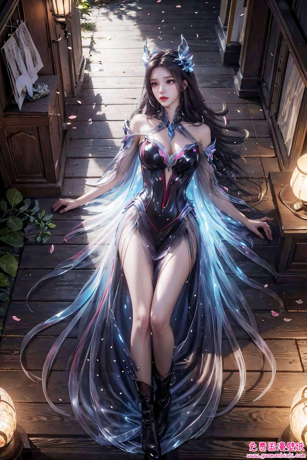 成为了无数粉丝心中的玄幻女神不仅诠释了国漫美女的韵味