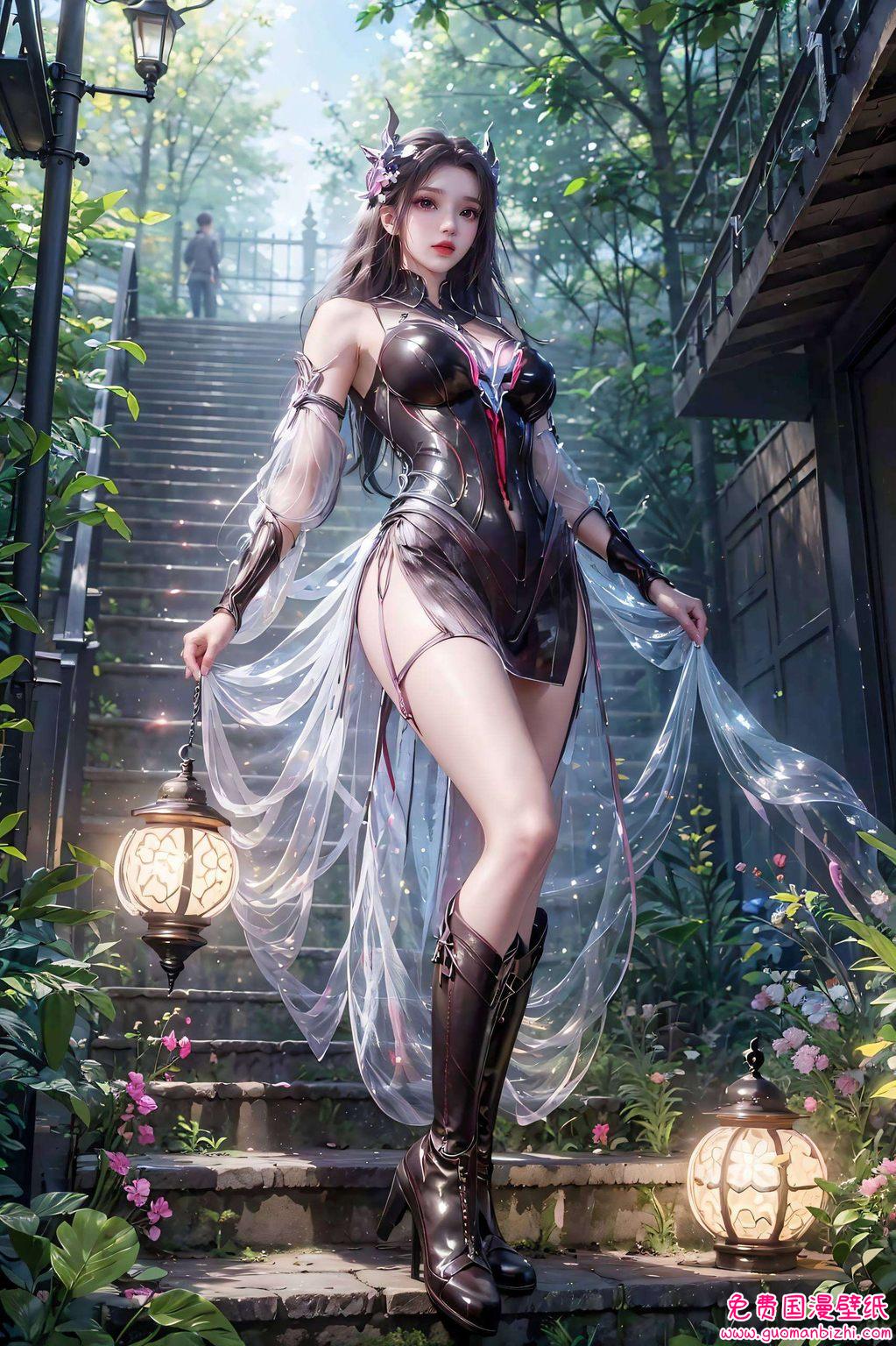 今儿个给大家带来一份别致的视觉盛宴——新斗罗大陆中的朱竹清壁纸大放送！这位国漫界的女神不仅剑法了得
