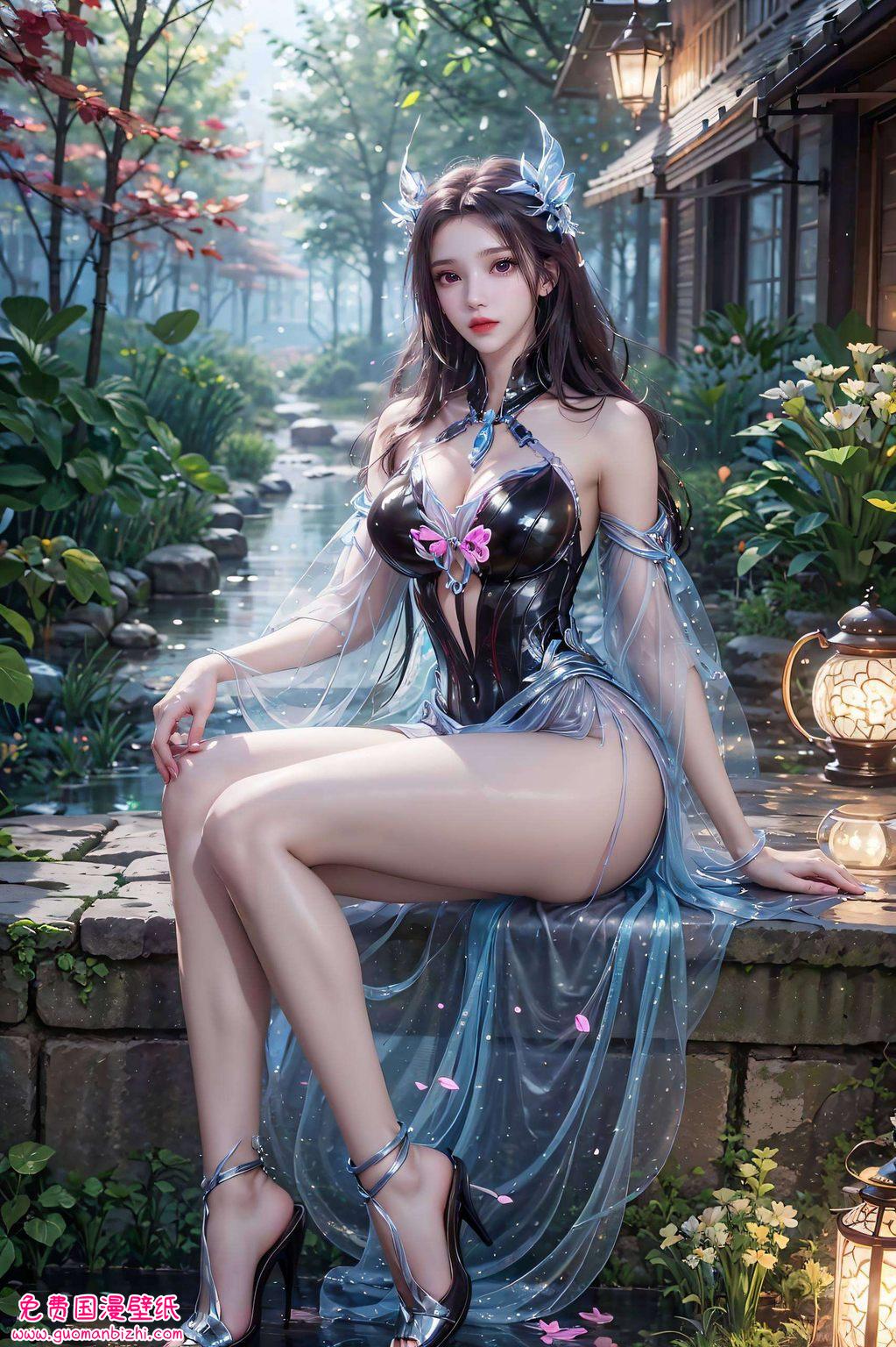 朱竹清犹如一抹清冷的月光她的倩影在国漫的星空里独树一帜