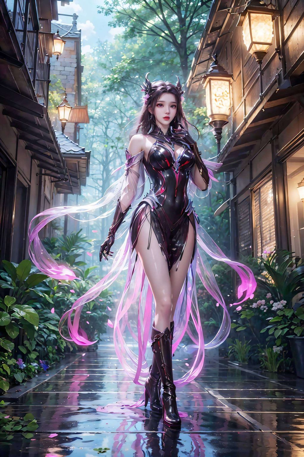 这位国漫界的冰山美人现在以动态壁纸的形式来到你的电脑啦！🎉想象一下