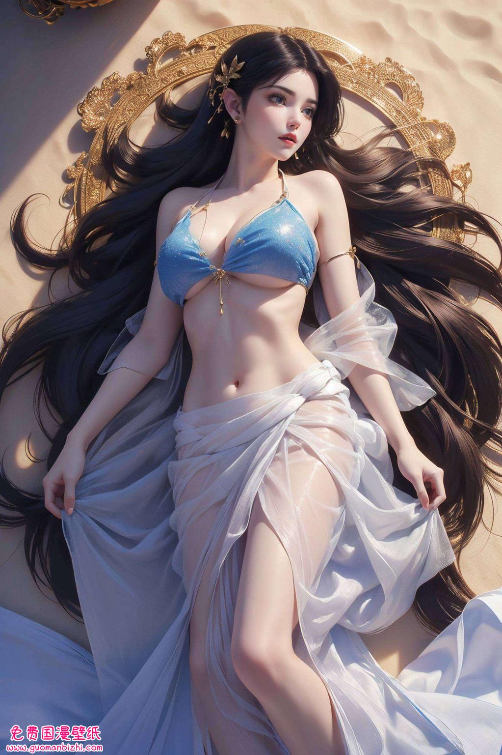 专为iPhone桌面量身定制每一张都是国漫女神、国漫美女的精致呈现