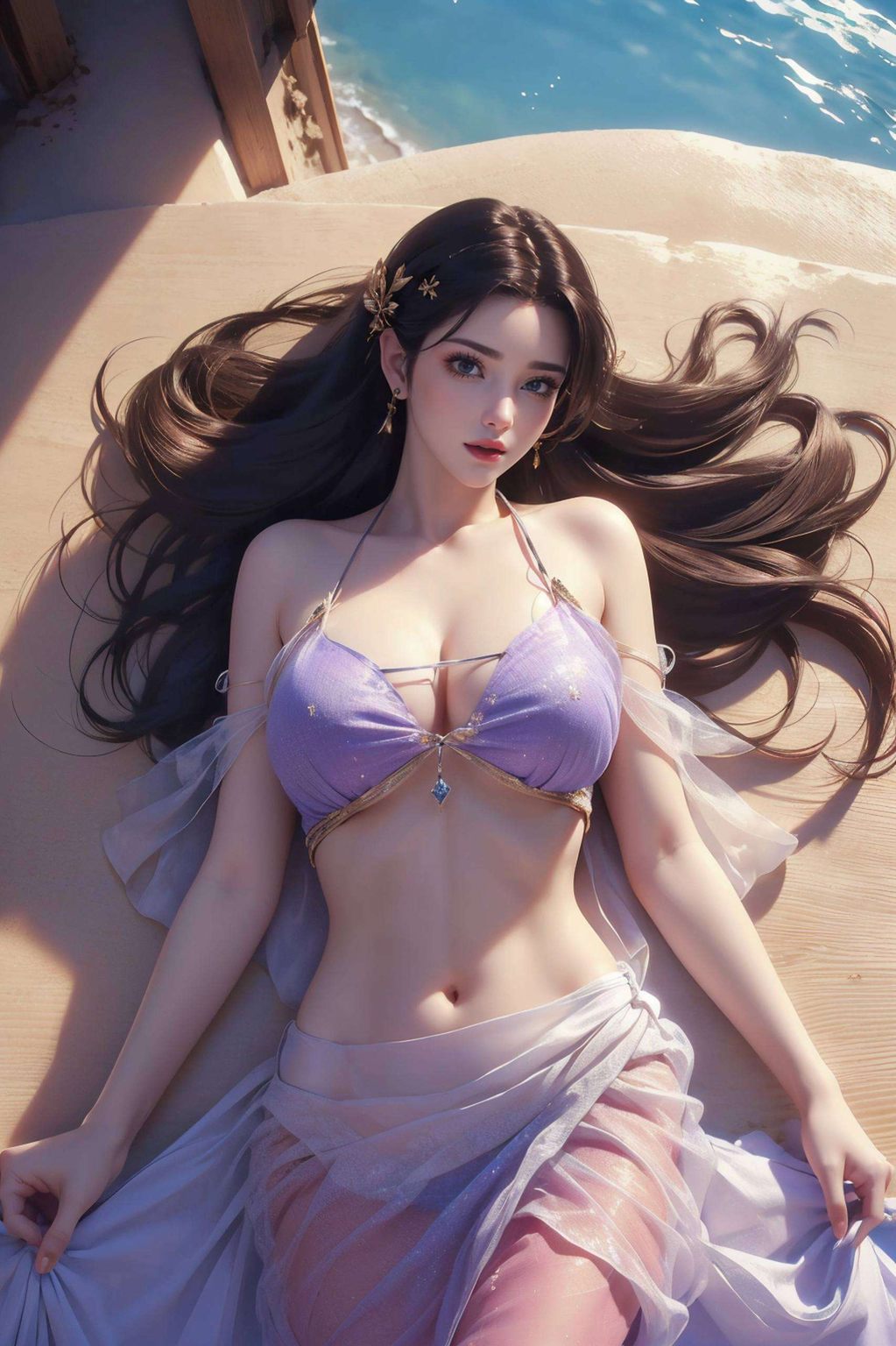 蛇女妖娆蝶舞轻盈