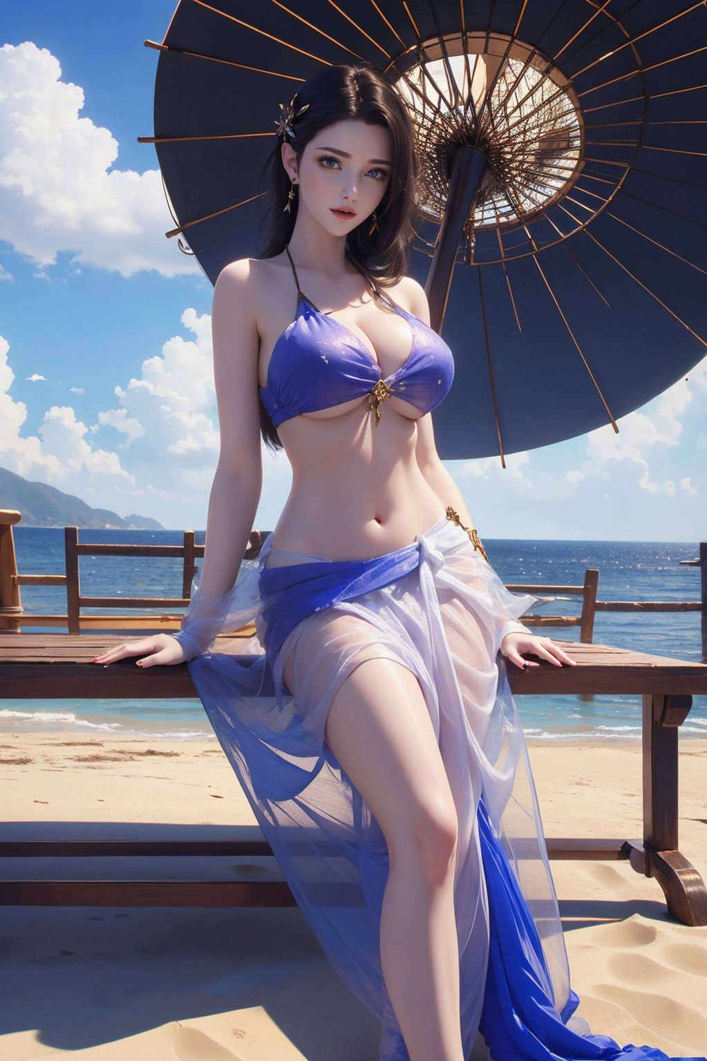 我常被那些国漫女神的翩翩舞姿所吸引她的每一次舞动翅膀