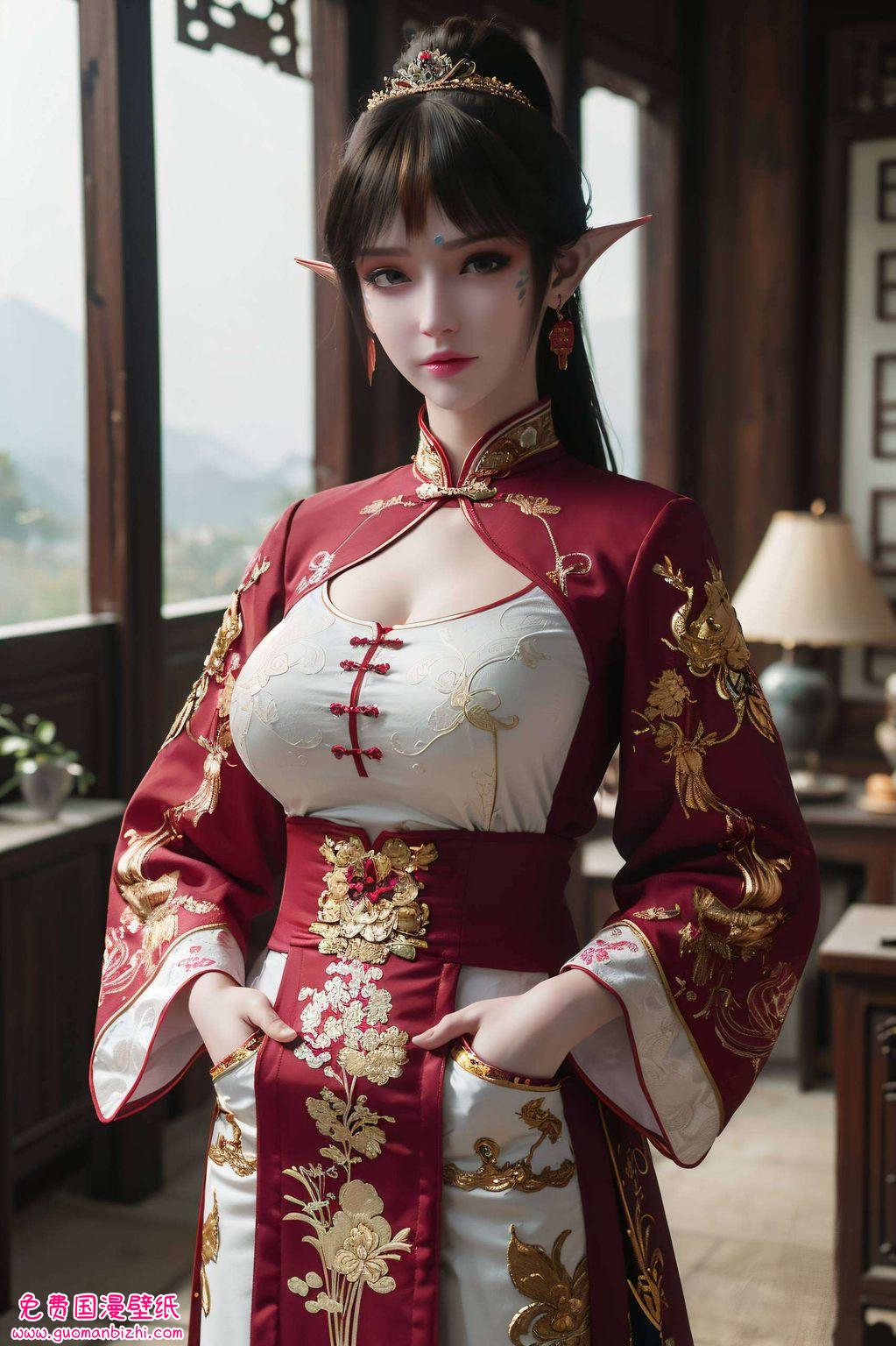 她的眼神深邃斗破苍穹的传奇故事里