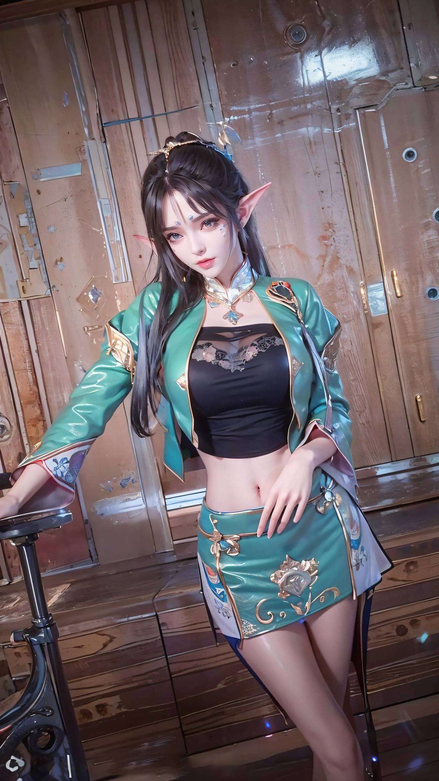 如同古香古色的画卷那位来自斗破苍穹中的天妖凰族女神