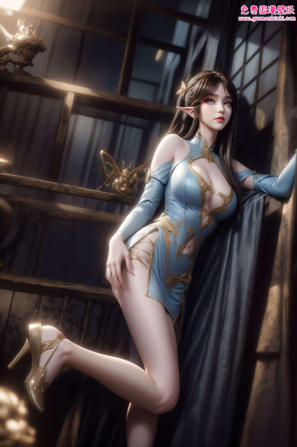 她那翩翩舞动的身影还是手机的界面