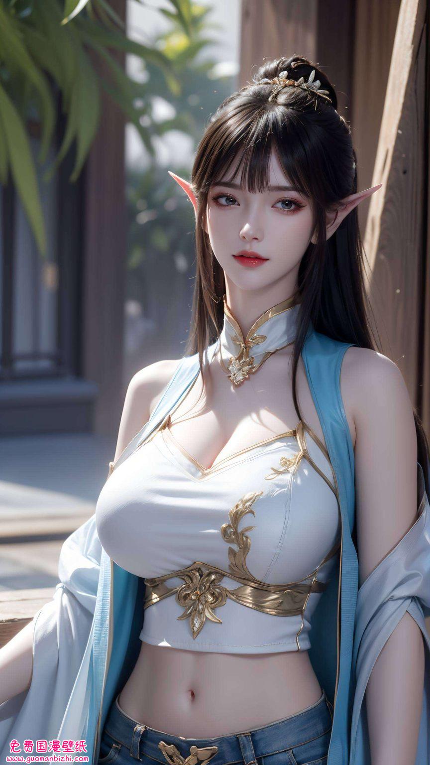动漫美女的典范让人在繁忙生活中也能感受到国漫之美