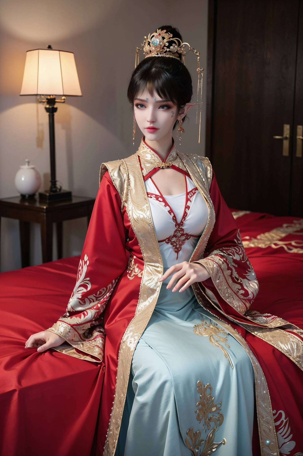令人神往她是一道耀眼的光芒
