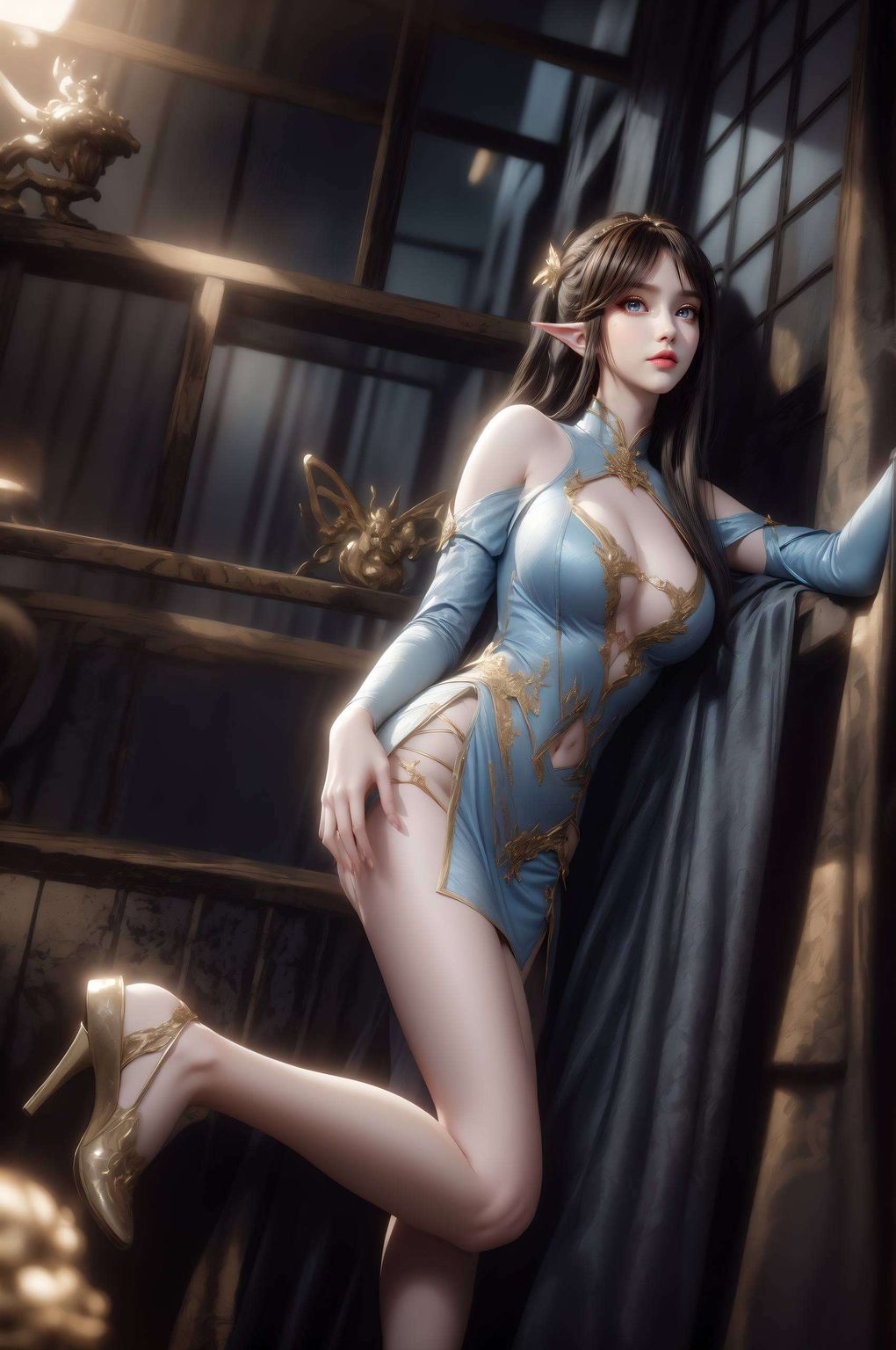 犹如火焰般热情耀眼来自神秘的天妖凰族