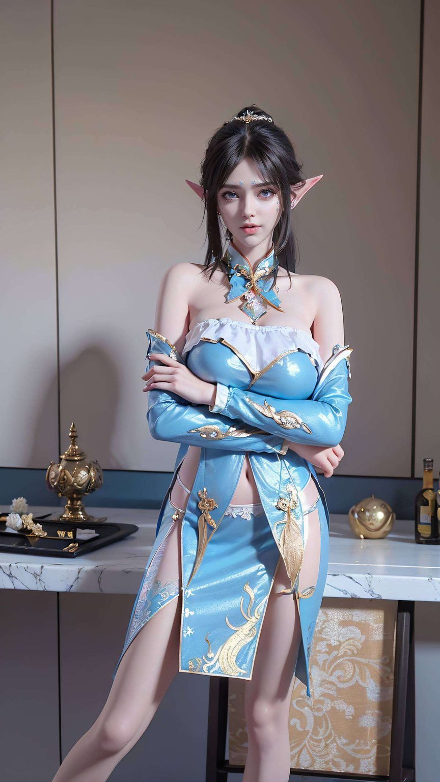 凤清儿如同电脑壁纸上的绚烂画卷