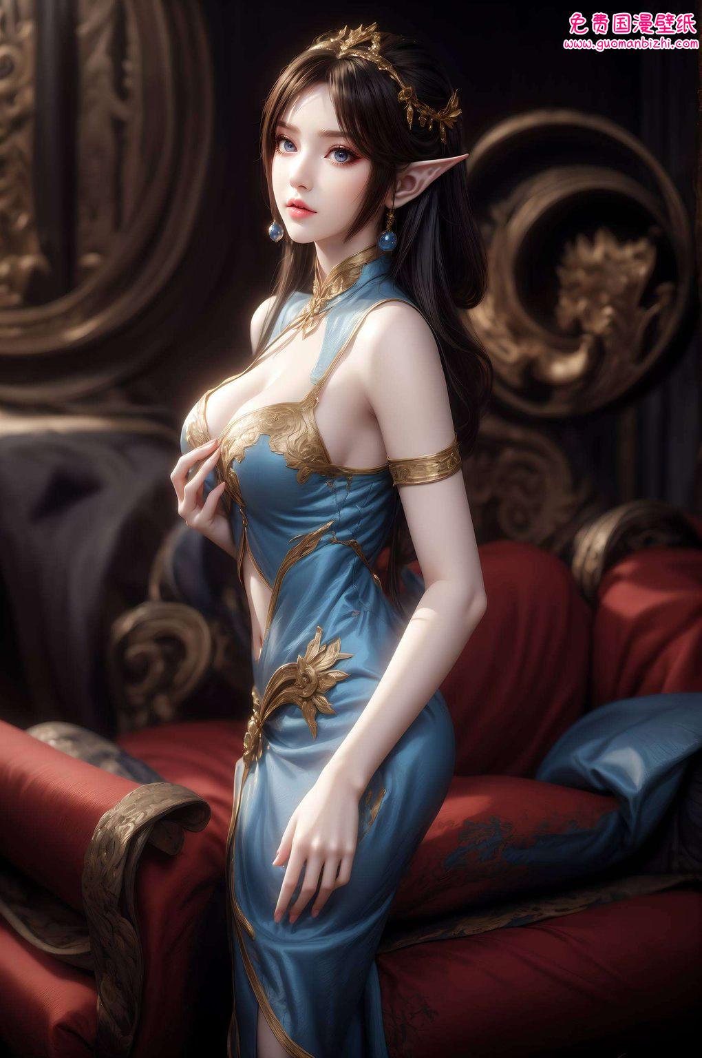 仿佛要将整个屏幕点燃这位斗破苍穹中的天妖凰族女神