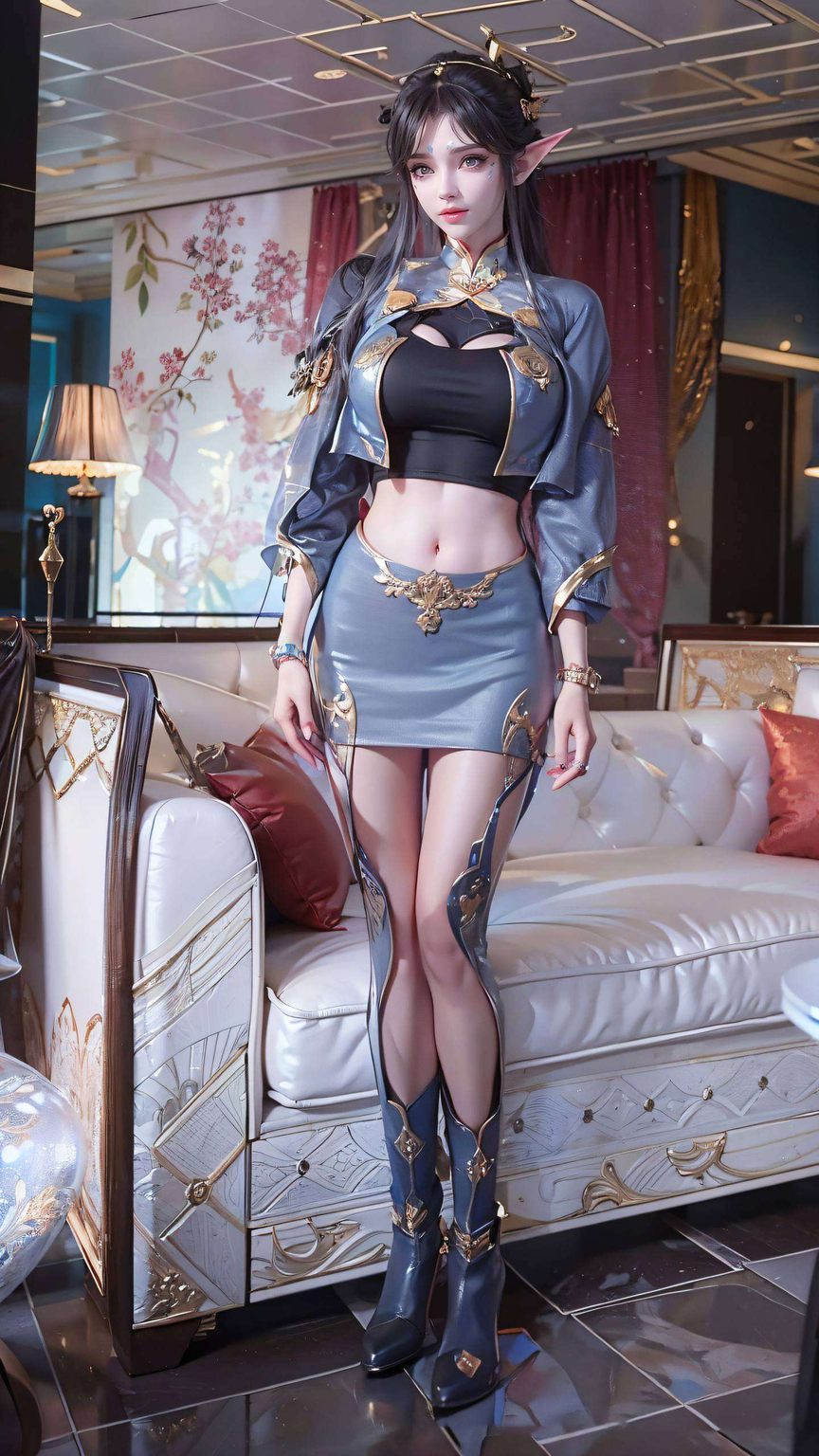 她的身影在《斗破苍穹》中舞动让人沉醉于那份玄幻的梦境