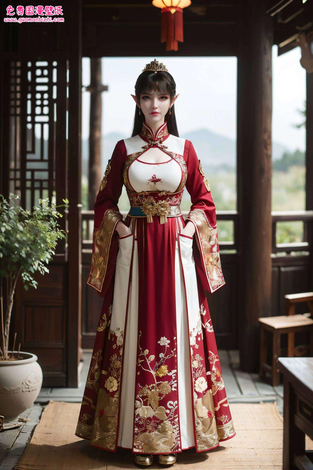 还拥有一颗调皮捣蛋的心哦！高清壁纸里的她让人一见倾心