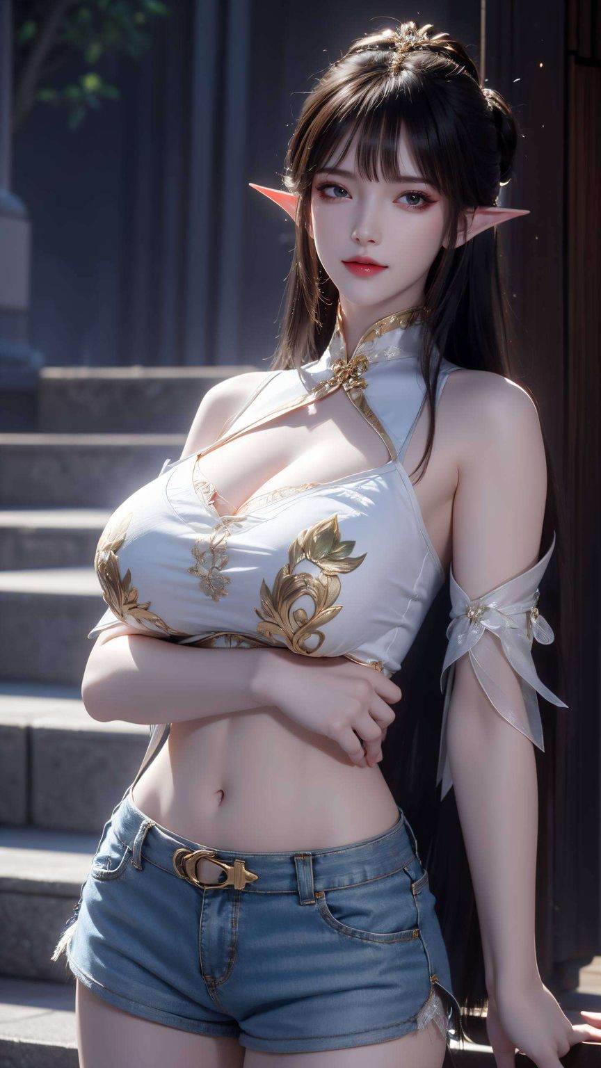 眼泪一流简直美得让人心疼