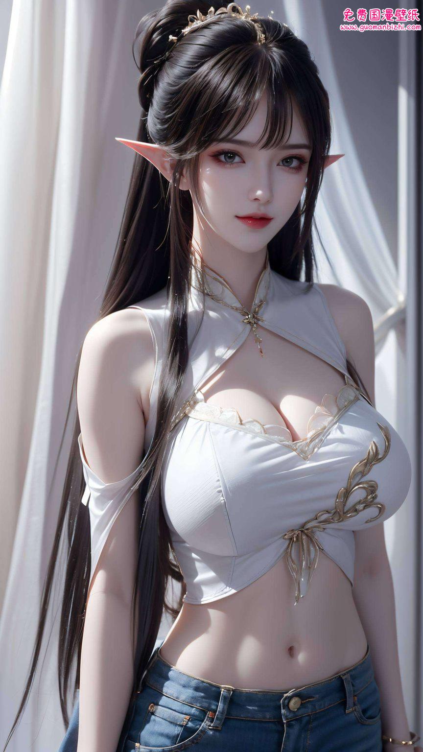 可是让无数动漫迷为之倾倒哦！她的眼神里藏着小调皮别被她的美色诱惑了哦~ 😏💖🎈