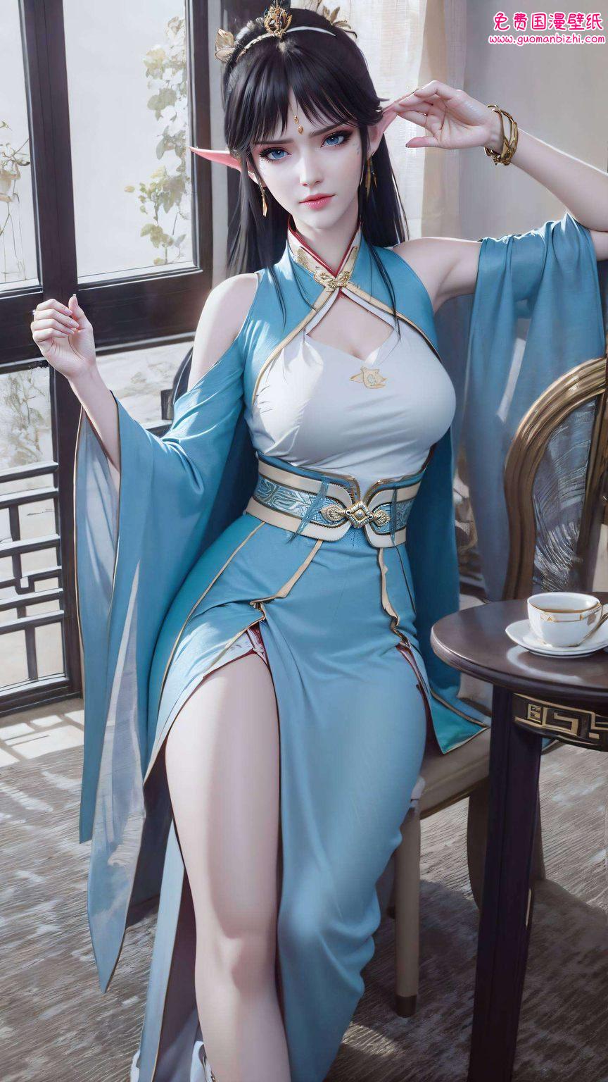 成为了无数粉丝心中的国漫女神都是与这位动漫美女的浪漫邂逅