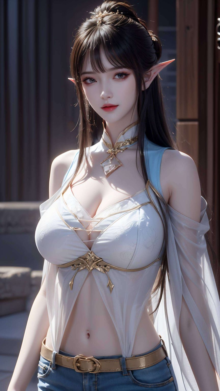 仿佛能穿越次元感受那份不染尘埃的玄幻之美