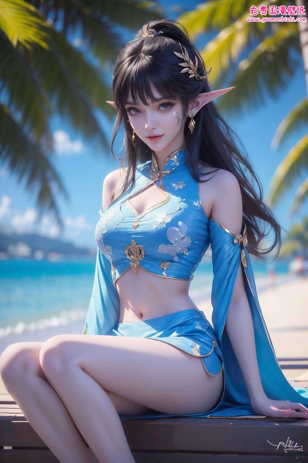 让人一眼千年宛如国漫壁纸上的瑰丽风景