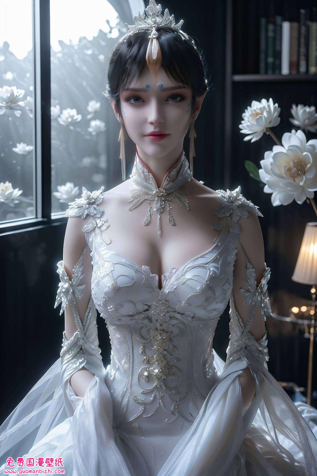 她的美不仅仅是让人惊艳简直是让人心花怒放呢！快来看看这位国漫女神如何把小调皮和玄幻气质完美融合