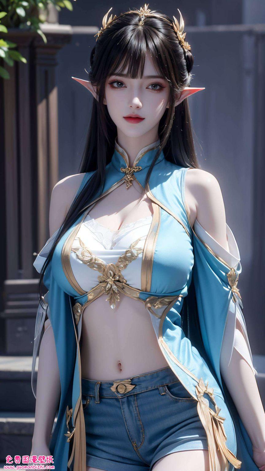 她可是天妖凰族的大美女呢！清儿妹妹不仅人美今天给大家带来一组超级养眼的古风漫画壁纸哦！这位美美的主角可是来自《斗破苍穹》的凤清儿