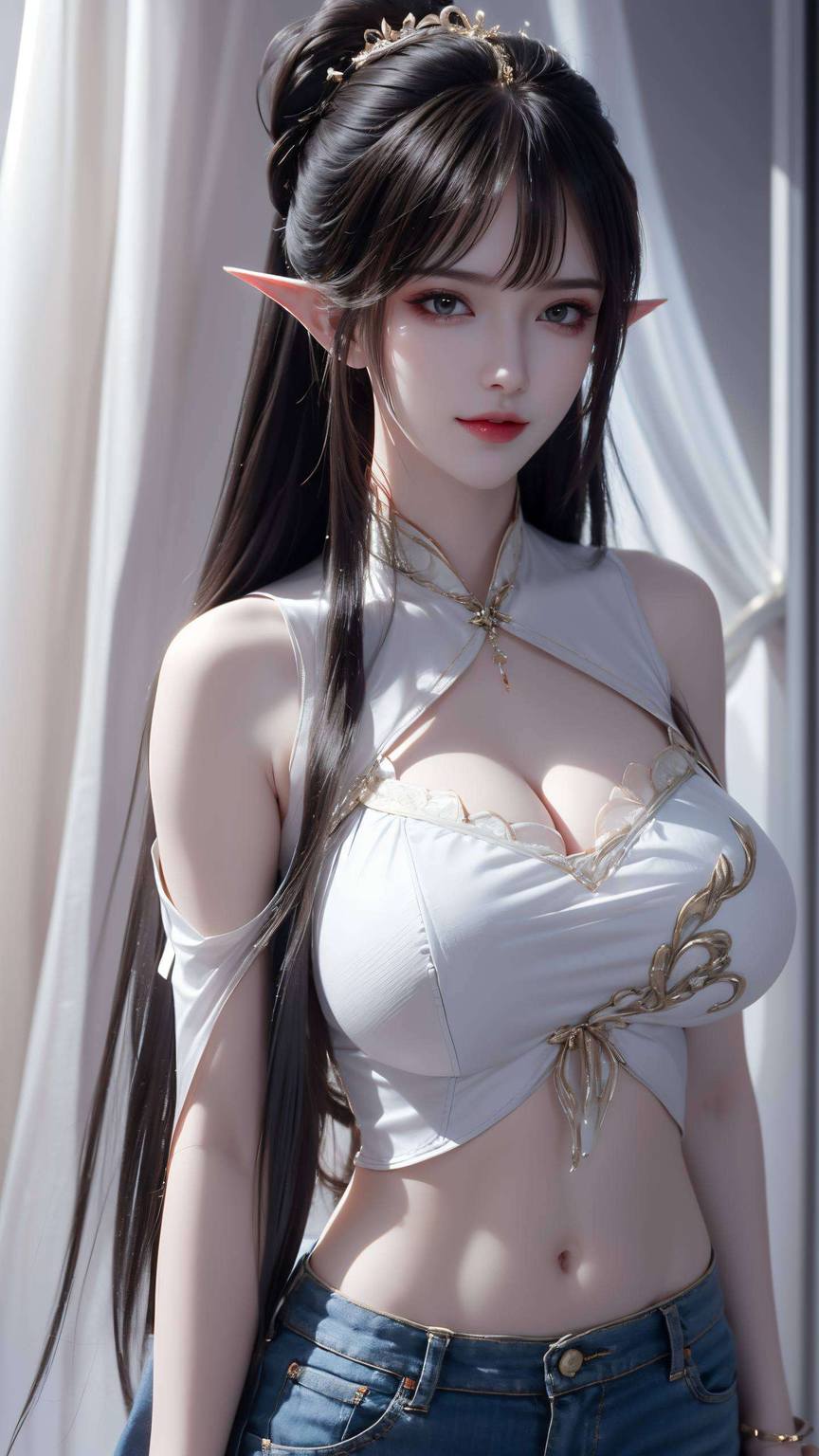 今天给大家带来一款超级炫酷的国漫壁纸！🎉🎉这款壁纸是我们美丽的天妖凰族女神——凤清儿哦！🌸🌸在《斗破苍穹》中不仅灵动可爱