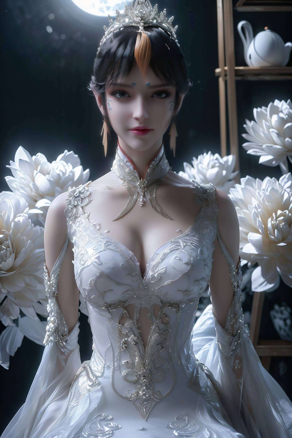 将她的美丽与神秘完美呈现令人心驰神往