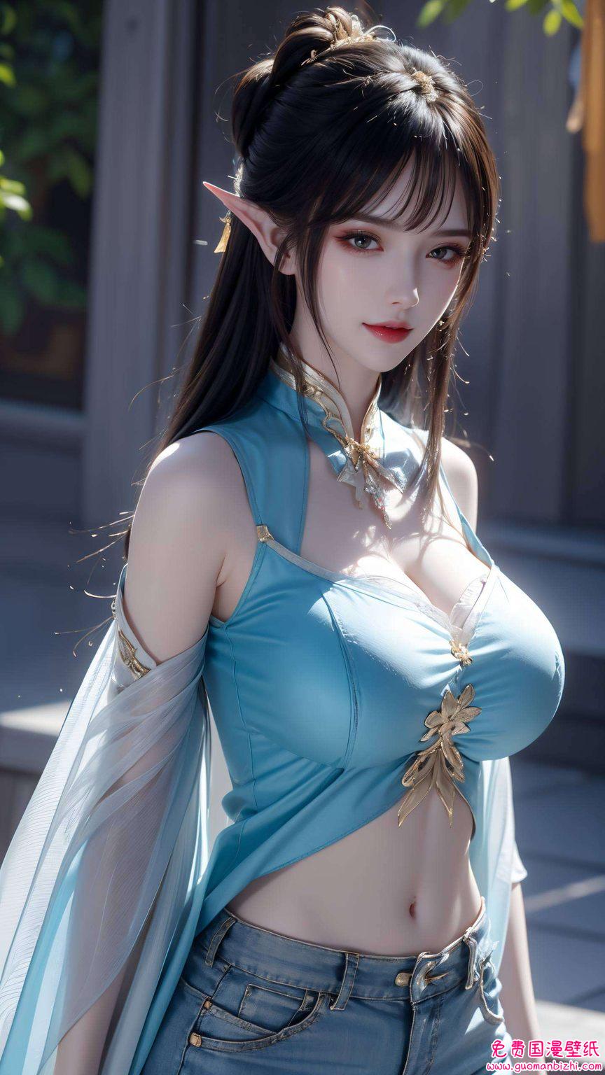还能让你的手机瞬间变身玄幻世界里的瑰宝今天给大家带来一款超美的国漫壁纸哦！那就是我们天妖凰族的绝世美女——凤清儿横版壁纸！这可是斗破苍穹里的高颜值担当