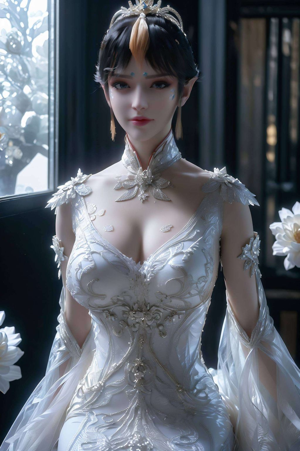 何事秋风悲画扇仿佛诉说着国漫女神的独特韵味