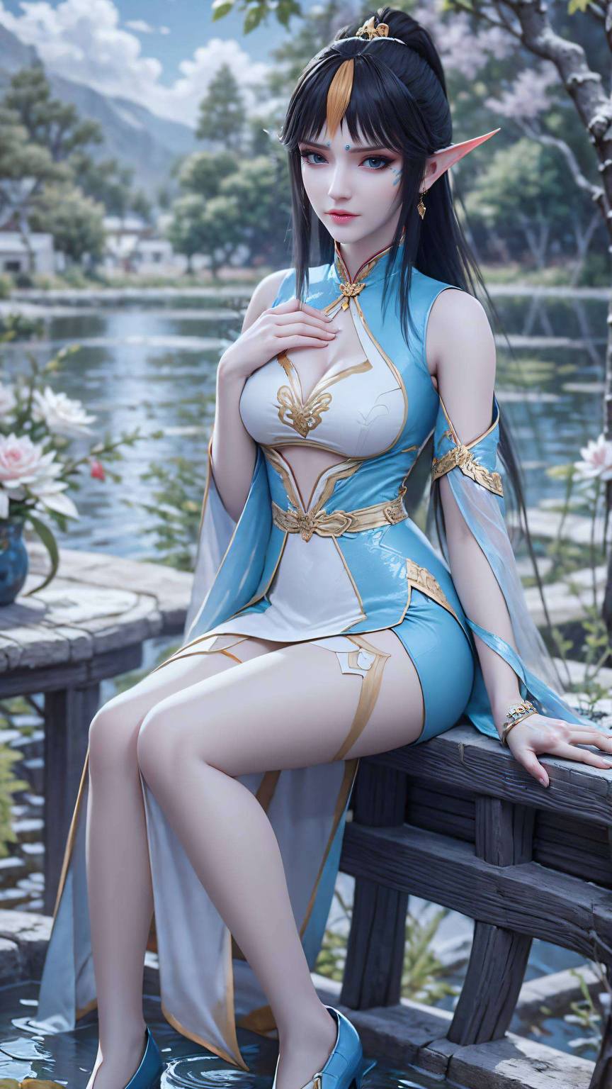 美的不仅仅是外表似乎能感受到她从《斗破苍穹》中走出的那份傲气与灵动