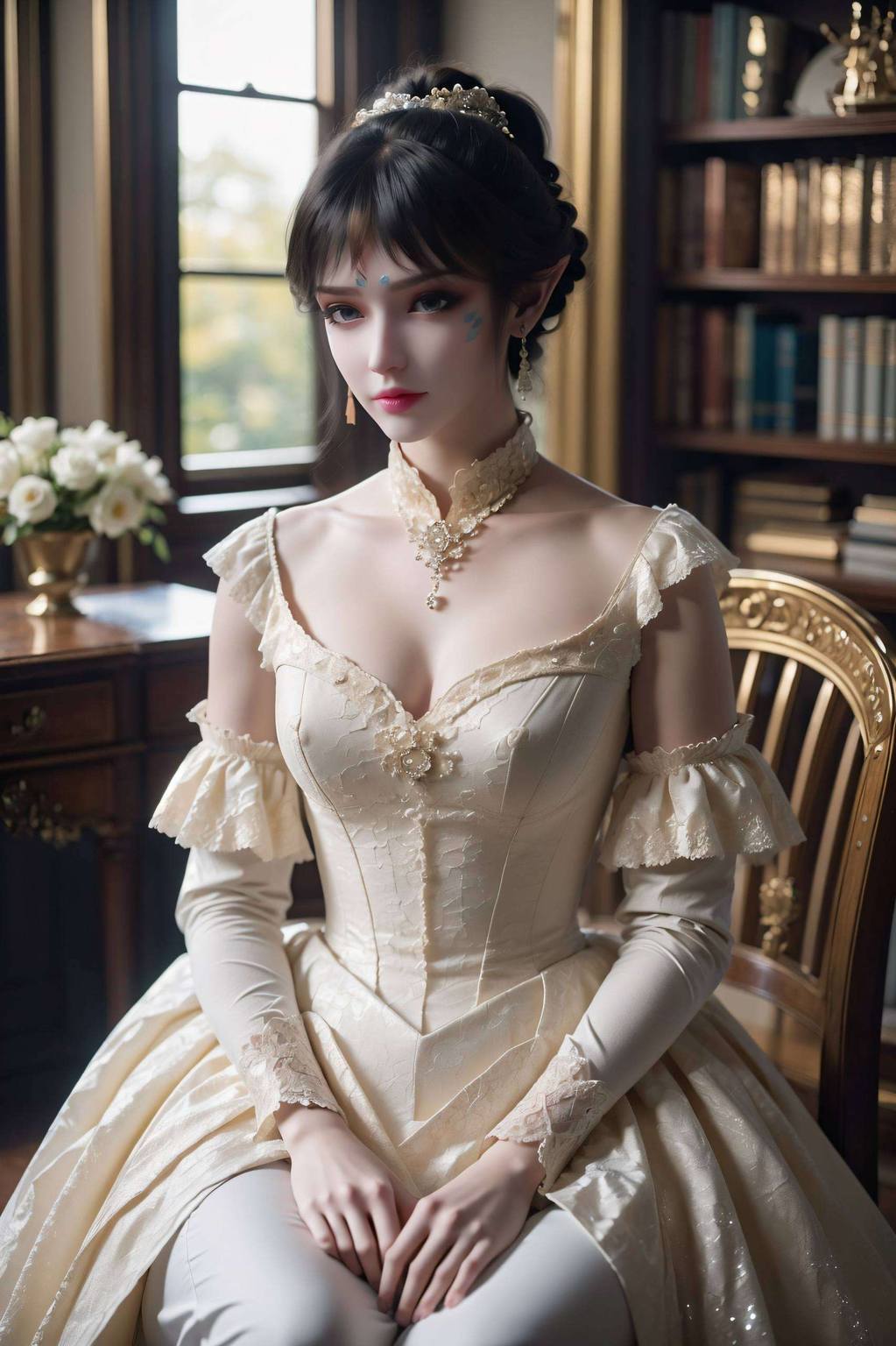 化为一抹极简壁纸将凤清儿仙子栩栩如生