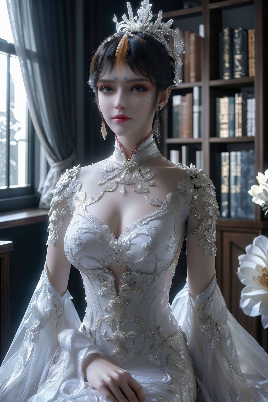 还是国漫美女的韵味?总之让人看了都忍不住要大喊:“仙女下凡啦!”接下来