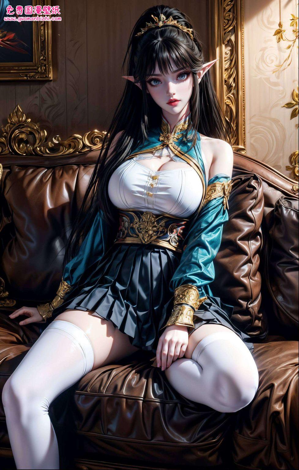 让人忍不住想要一键下载她那如天妖凰族般的高贵气质