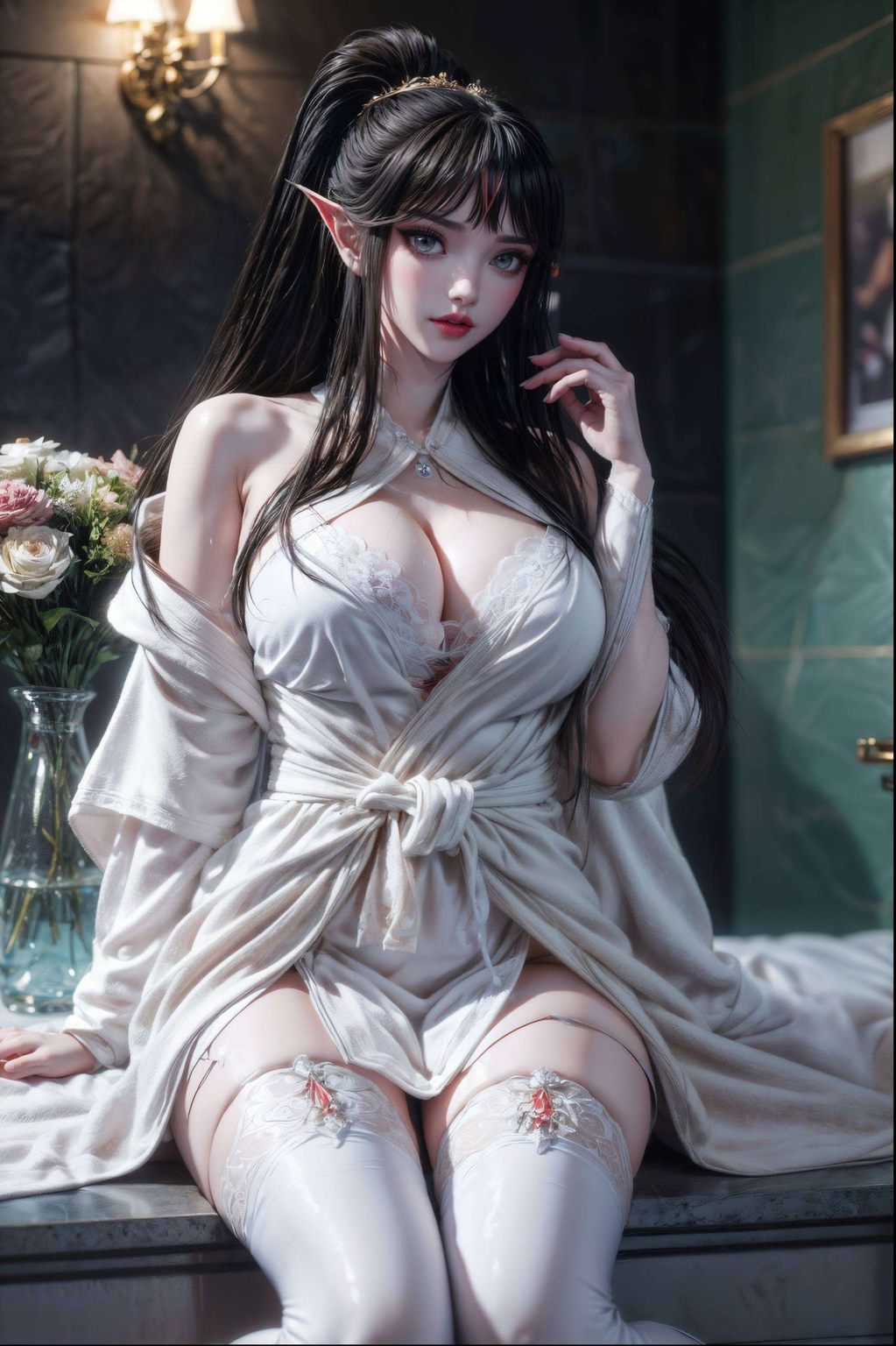 斗破苍穹中的天妖凰族美女此情此景