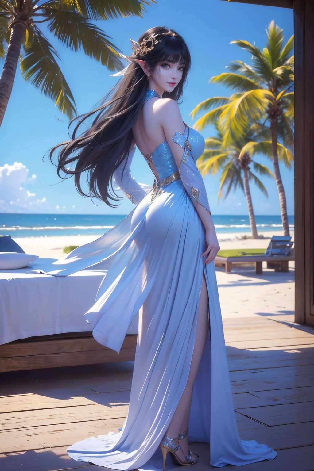 她的新形象壁纸感受着人生的玄幻与美好
