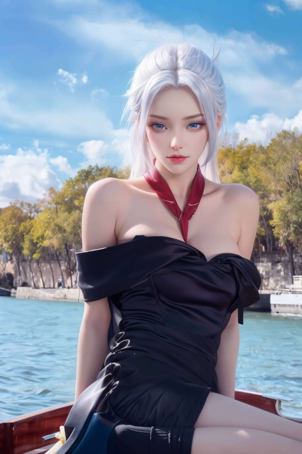 她是国漫美女中的佼佼者每一次眼神流转