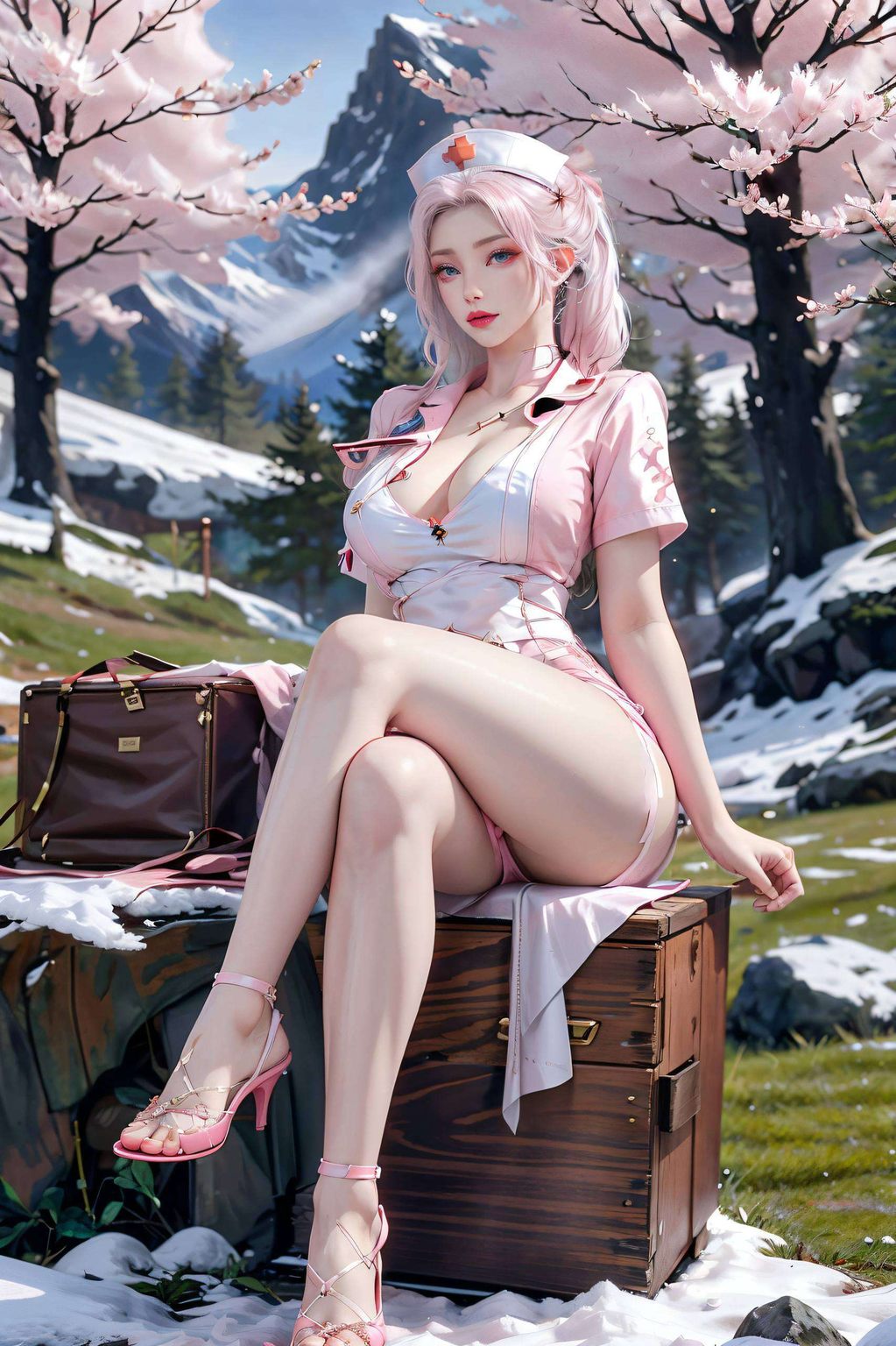 熠熠生辉宛如一朵盛开的花